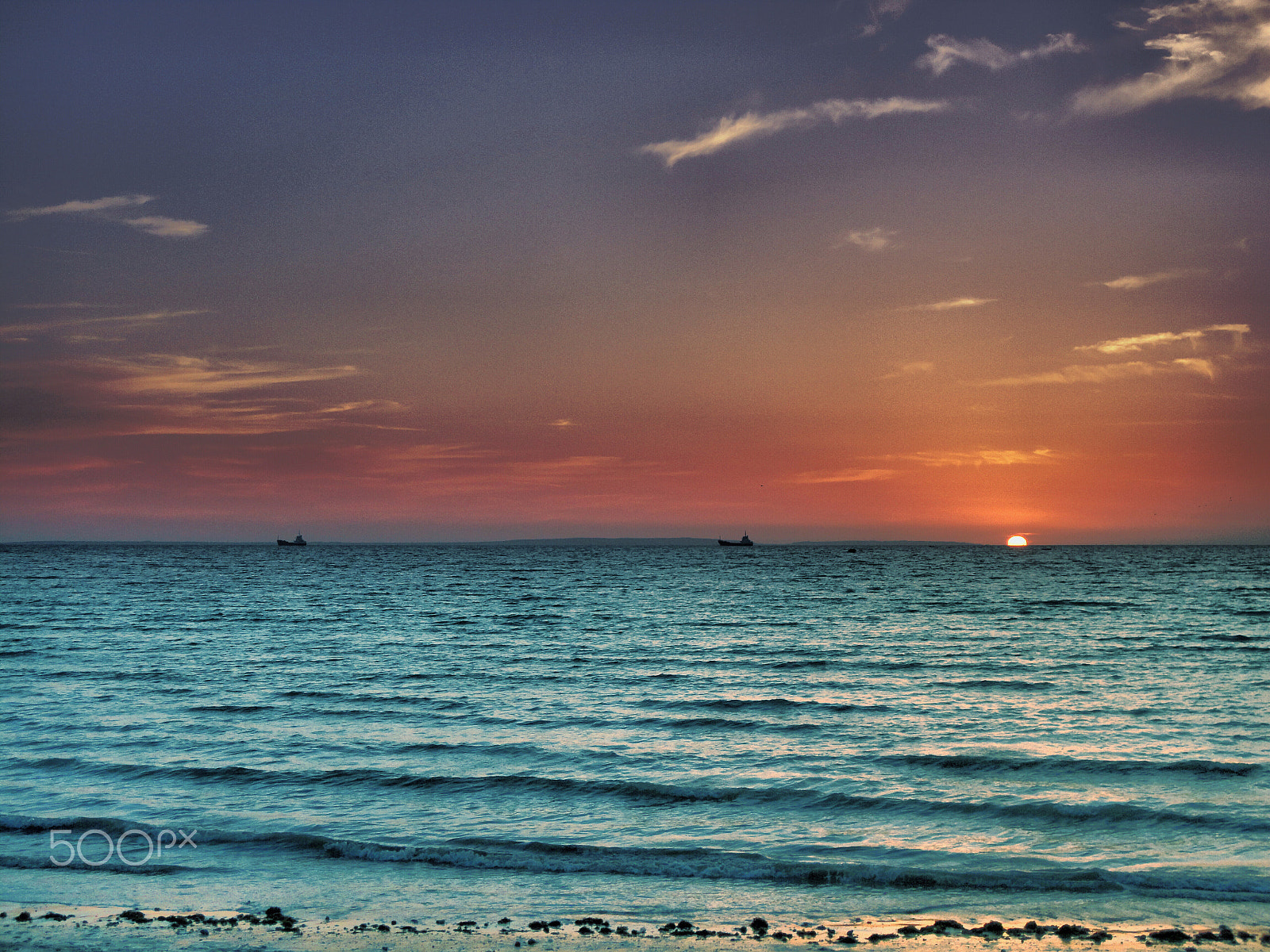 Sony Cyber-shot DSC-W570 sample photo. Sunset in tiss photography