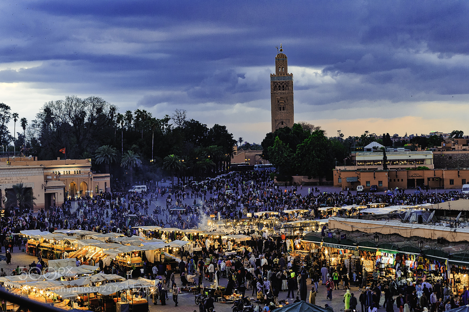 Nikon D700 sample photo. Noche en marrakech photography