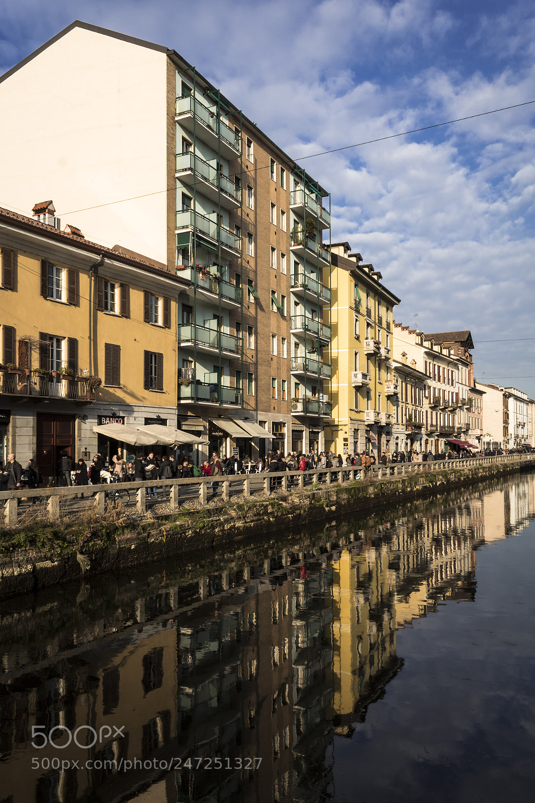 Canon EOS 1300D (EOS Rebel T6 / EOS Kiss X80) sample photo. Naviglio grande, reflection photography