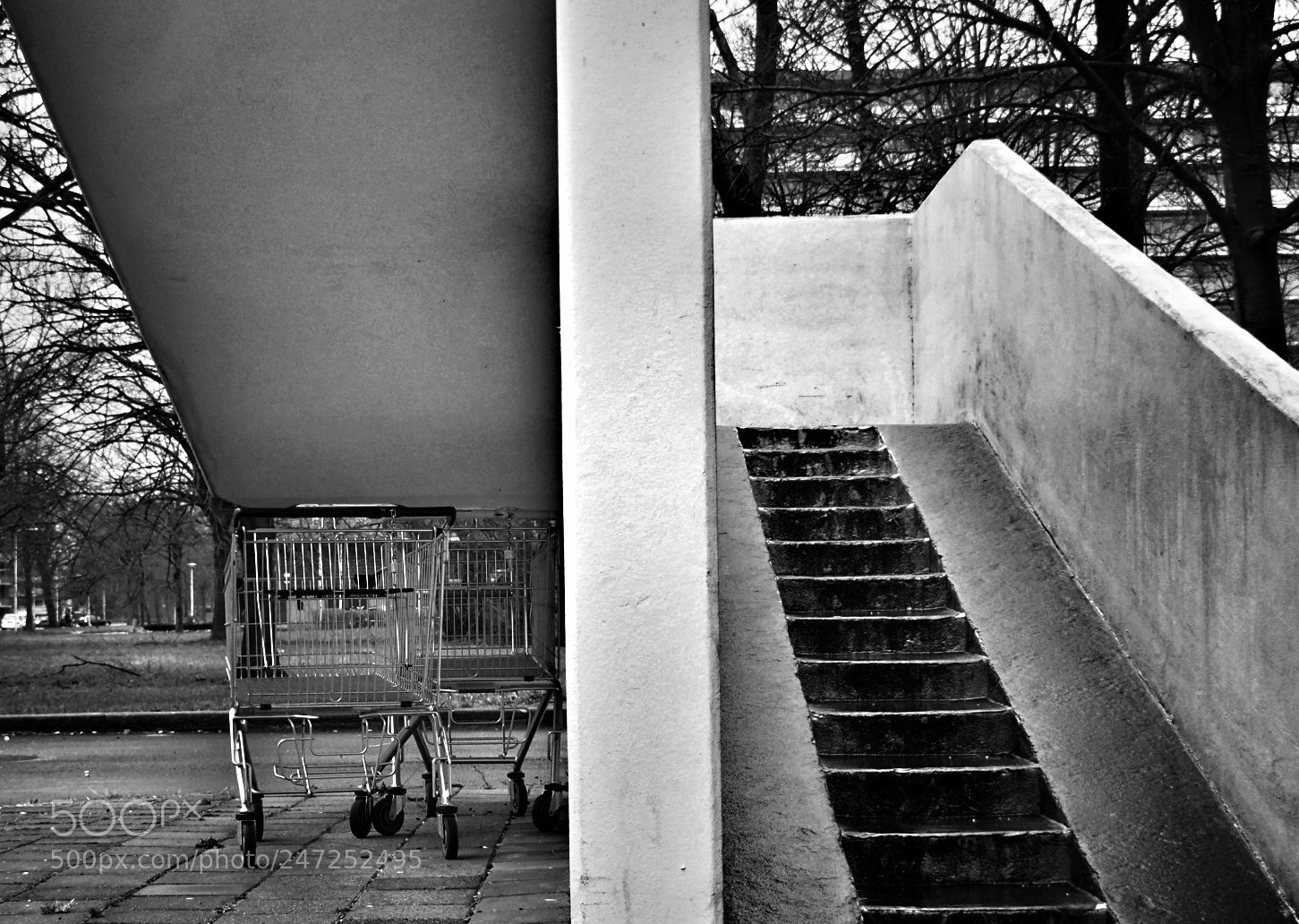 Olympus OM-D E-M10 II sample photo. Stairs photography