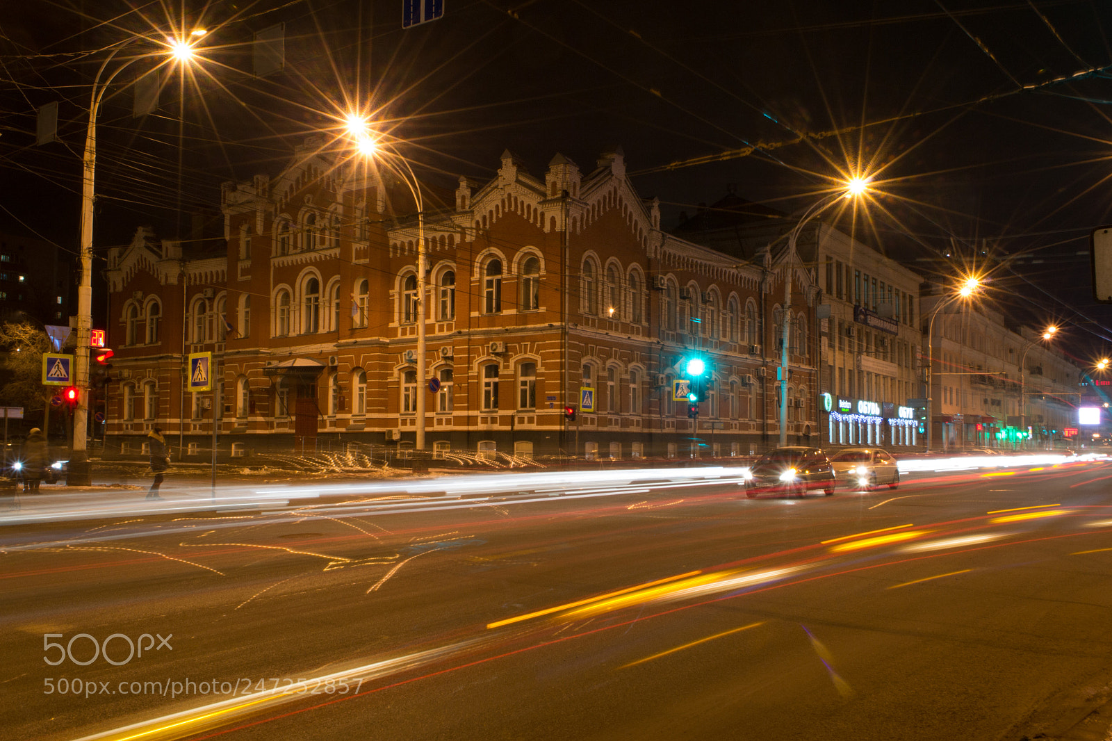 Nikon D3100 sample photo. Night city photography