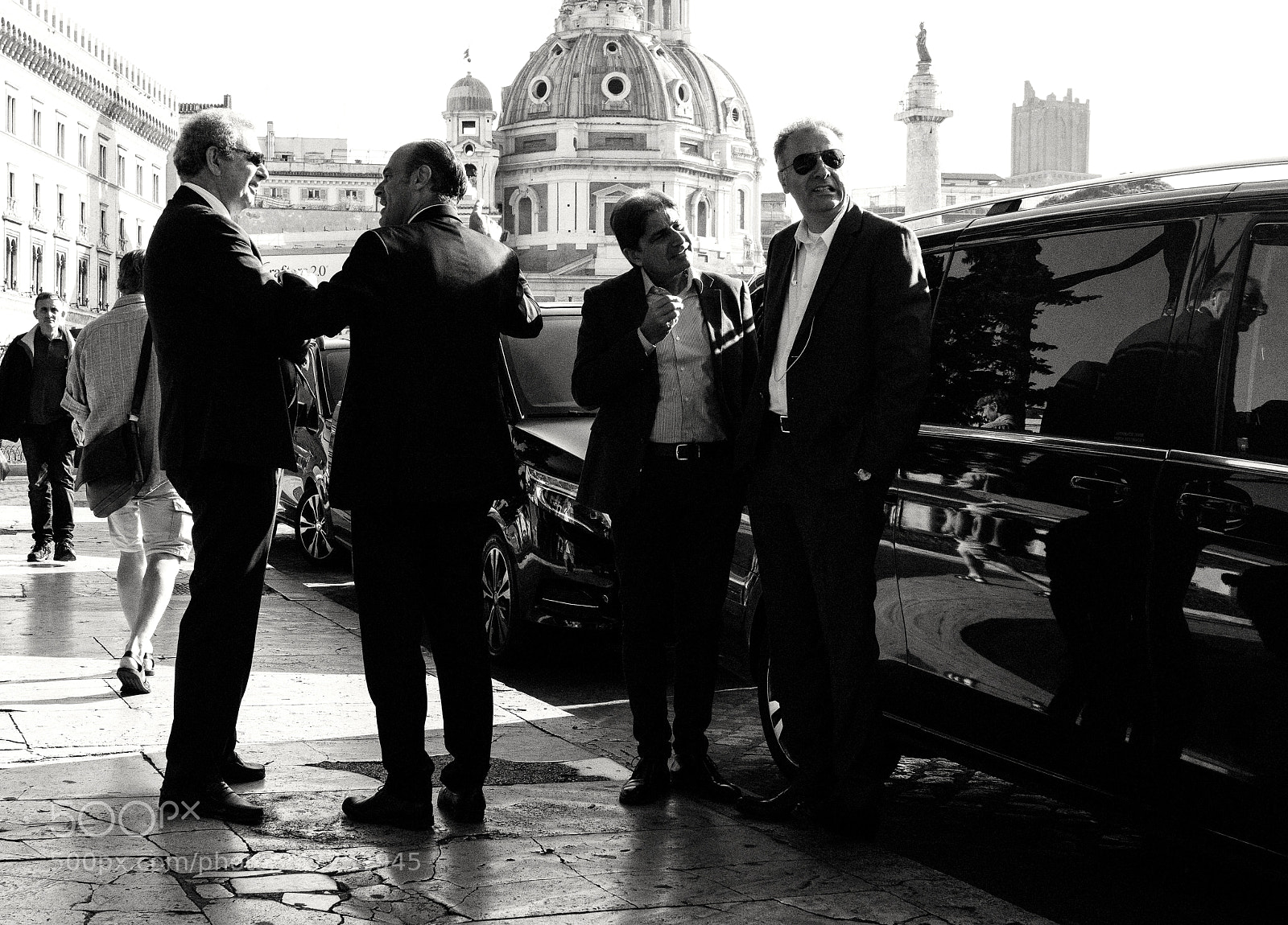 Sony a6500 sample photo. Vip limo drivers, rome photography