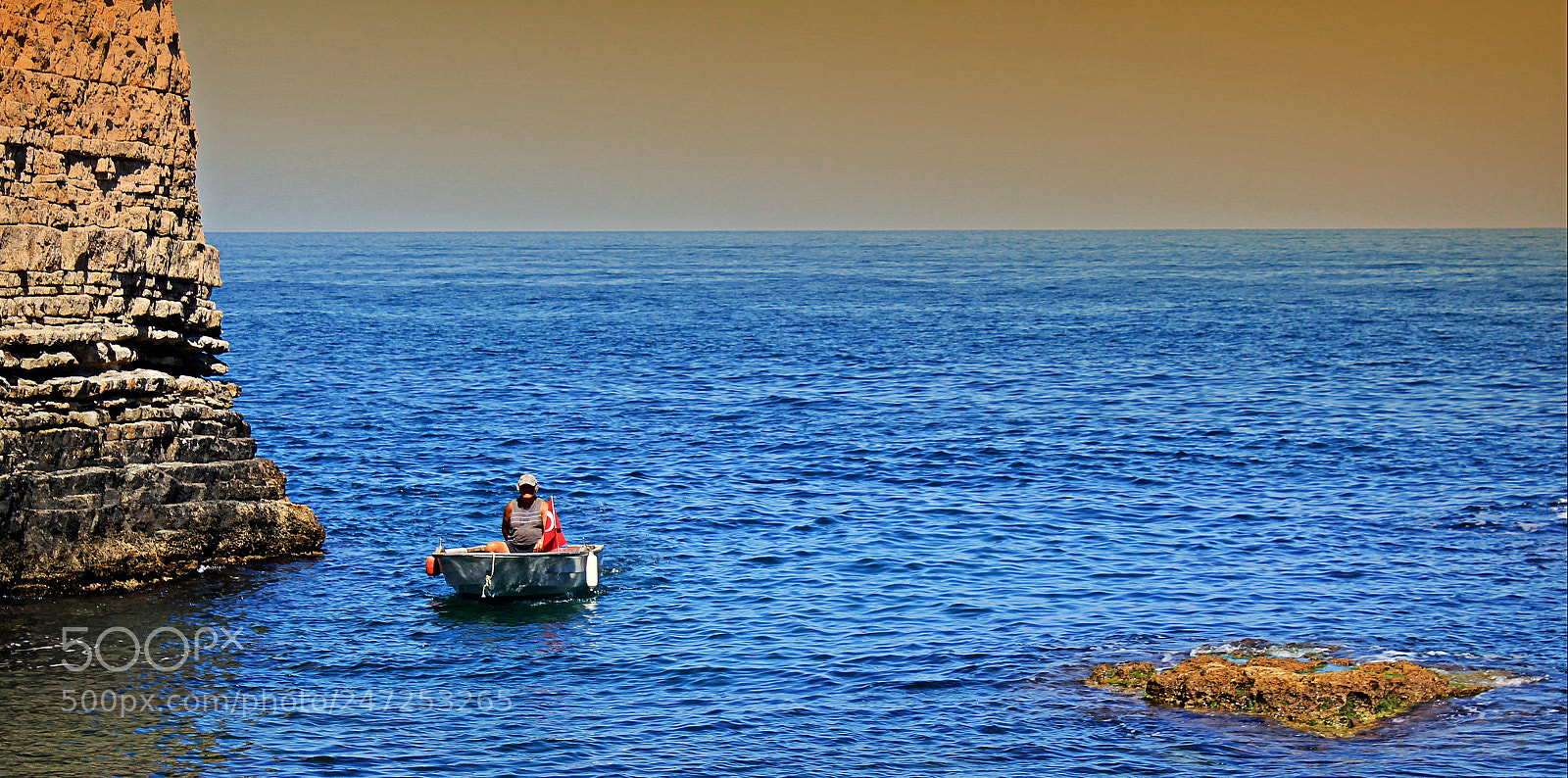 Canon EF-S 18-55mm F3.5-5.6 IS sample photo. Retired fisherman photography