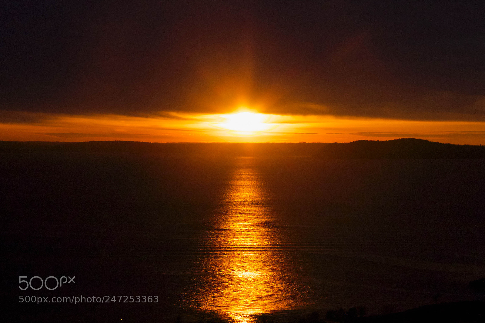 Canon EOS 60D sample photo. Seattle sunset photography