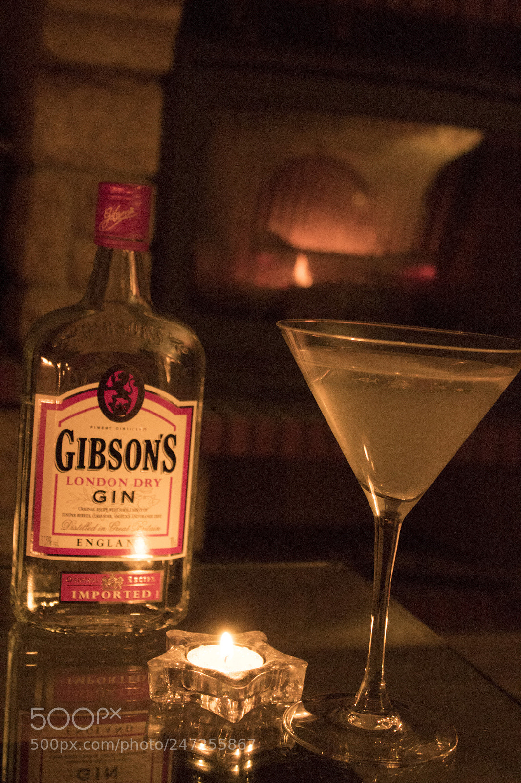 Canon EOS 1300D (EOS Rebel T6 / EOS Kiss X80) sample photo. Gin tonic au feu photography