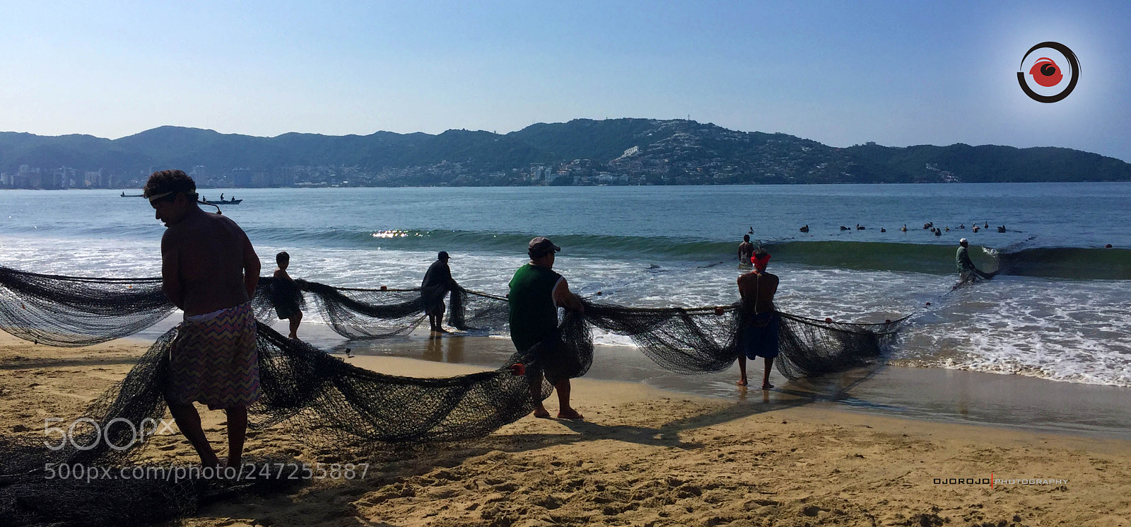 Apple iPhone 6 sample photo. Pescadores de acapulco. photography