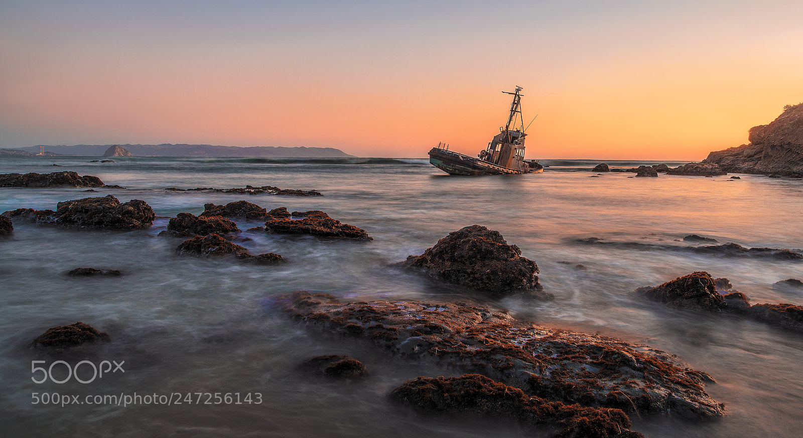 Pentax 645Z sample photo. Shipwreck sunset photography