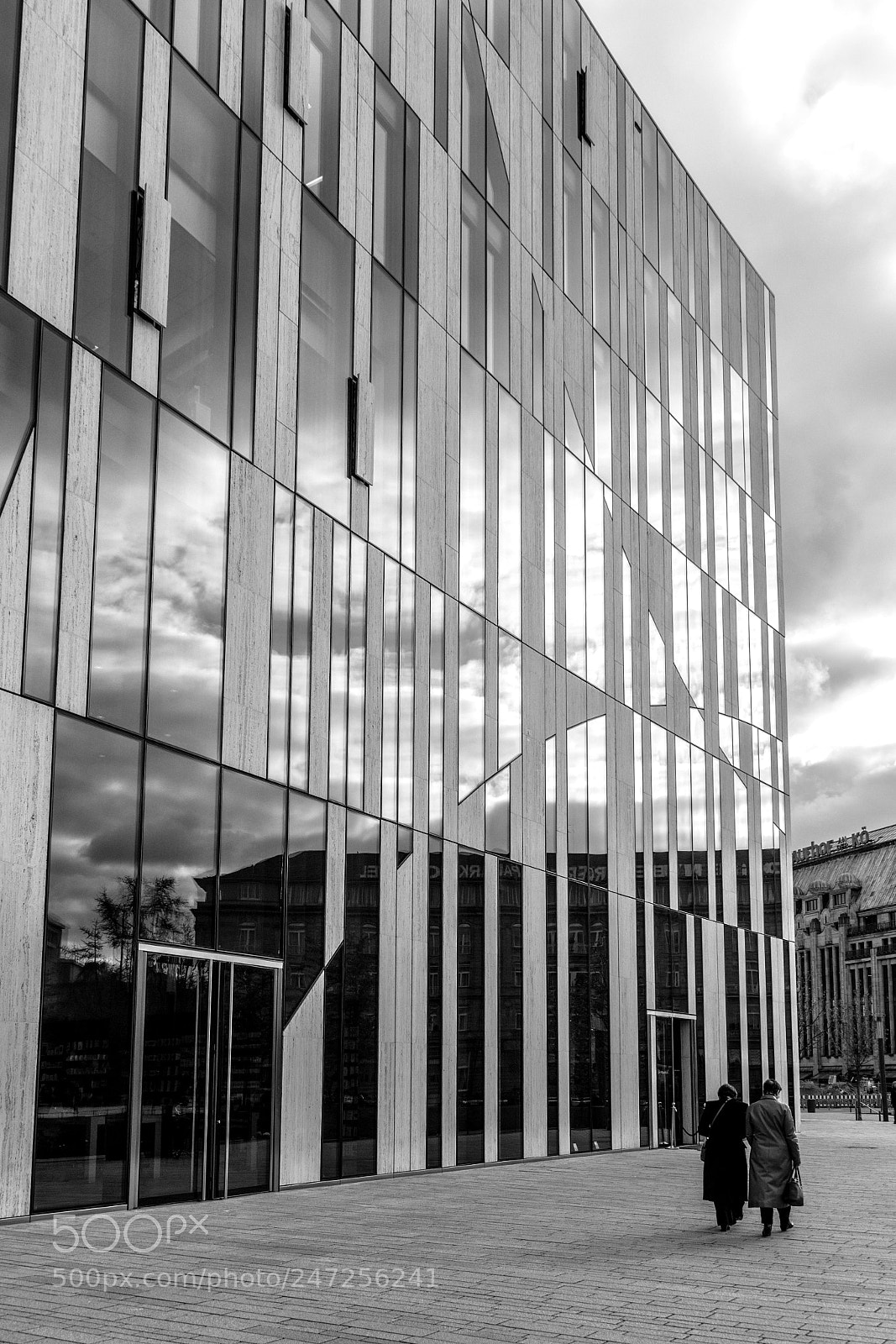 Nikon D5500 sample photo. Ko bogen building dusseldorf photography