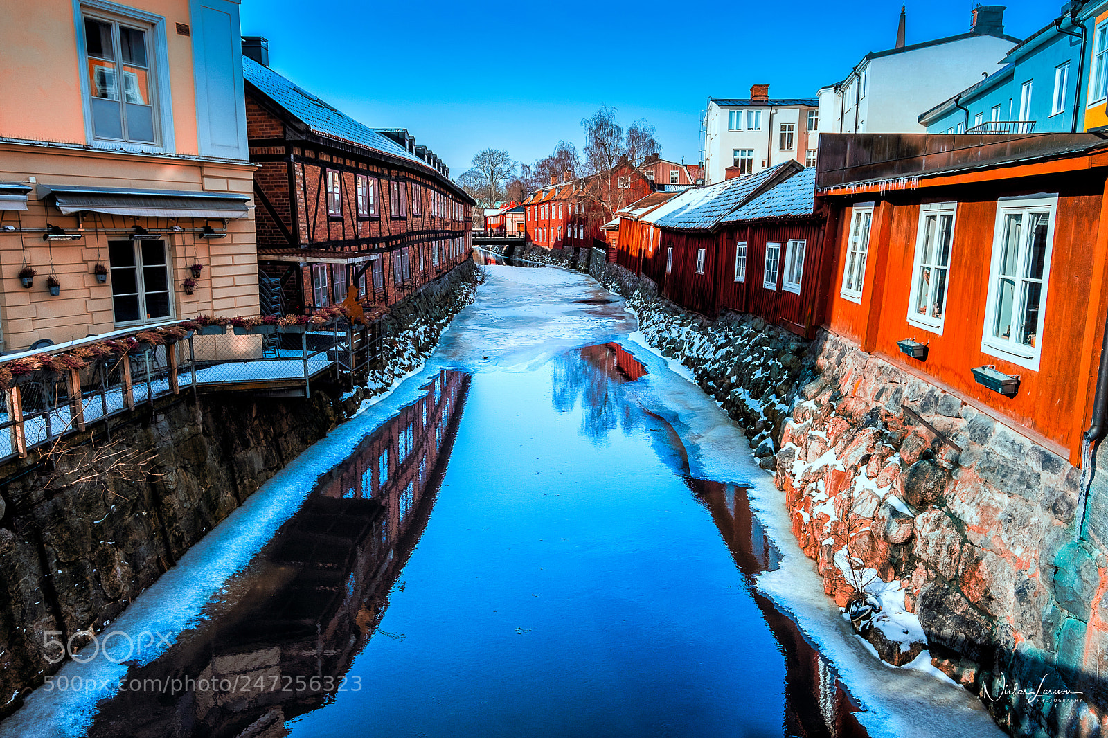 Fujifilm X-T2 sample photo. Black river (svart ån) photography