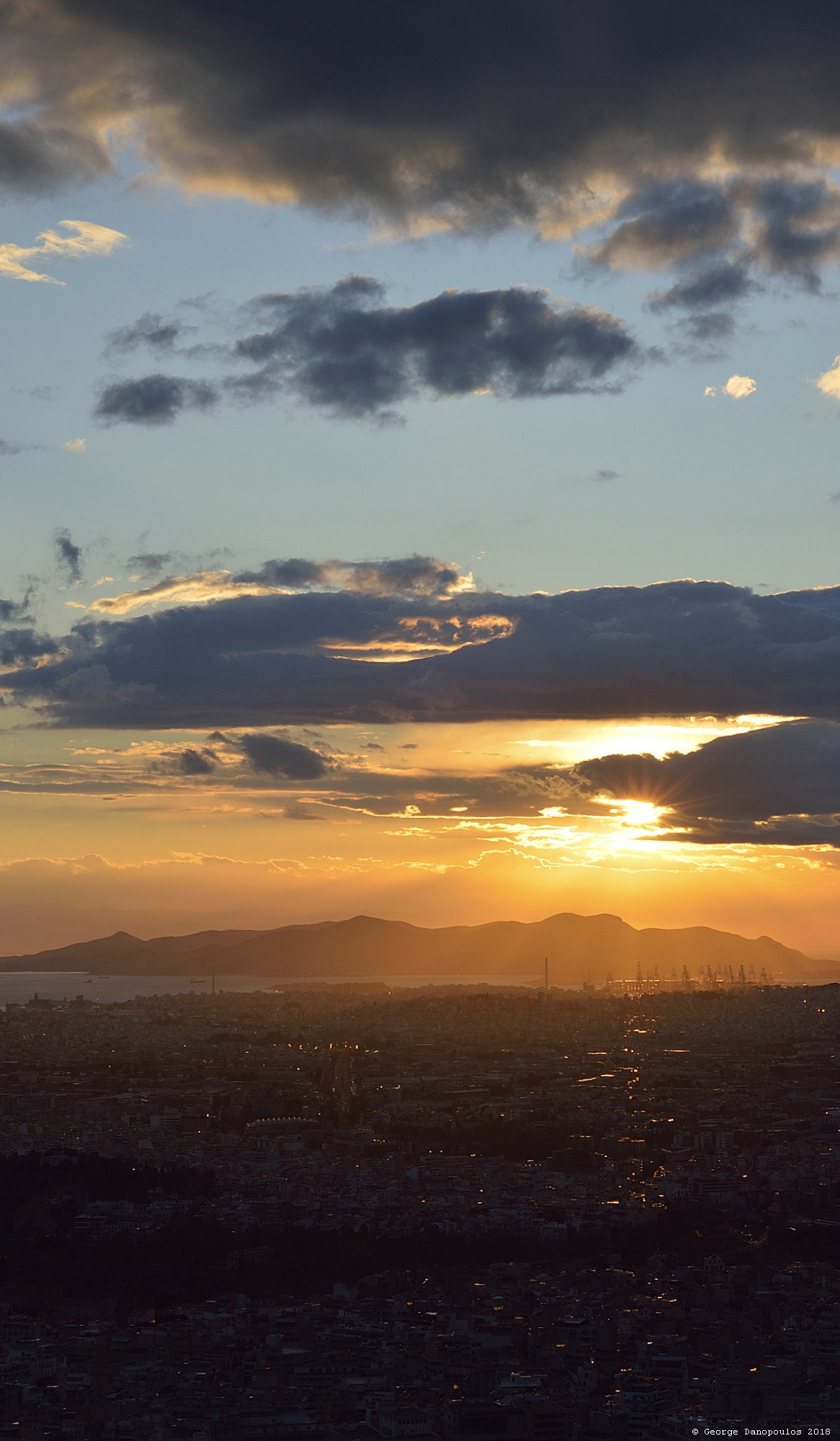 Nikon D3200 + Nikon AF Nikkor 50mm F1.8D sample photo. Sunset 2018_03 photography