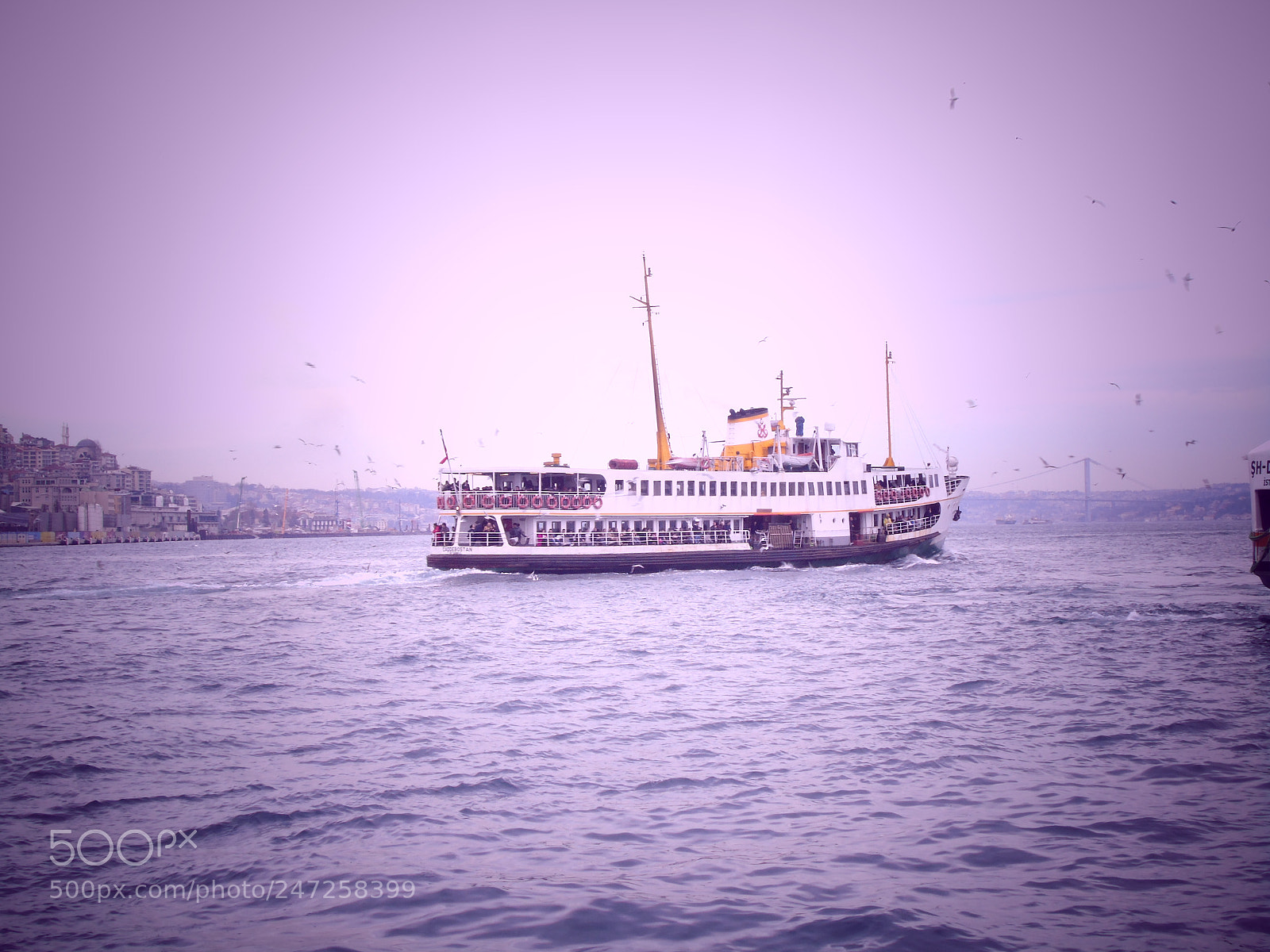 Sony Cyber-shot DSC-H400 sample photo. Galata bridge photography