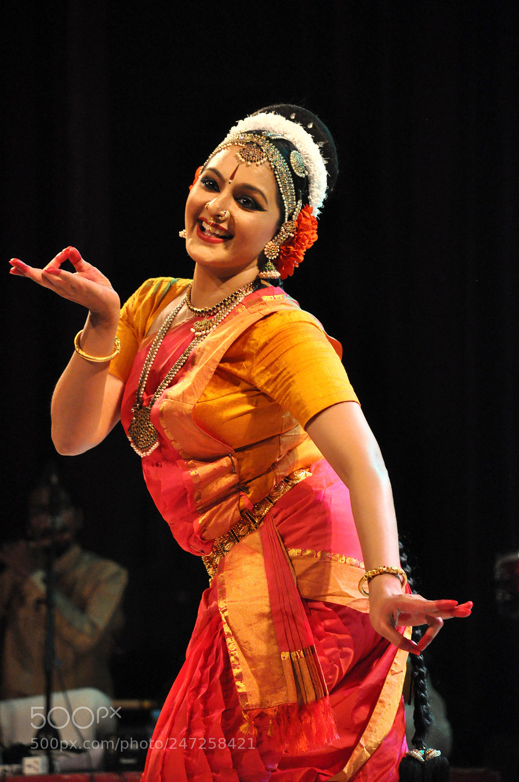 Nikon D90 sample photo. Indian classical dance photography