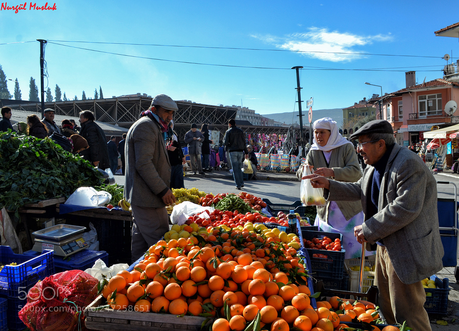 Nikon D3100 sample photo. Market place - mu photography