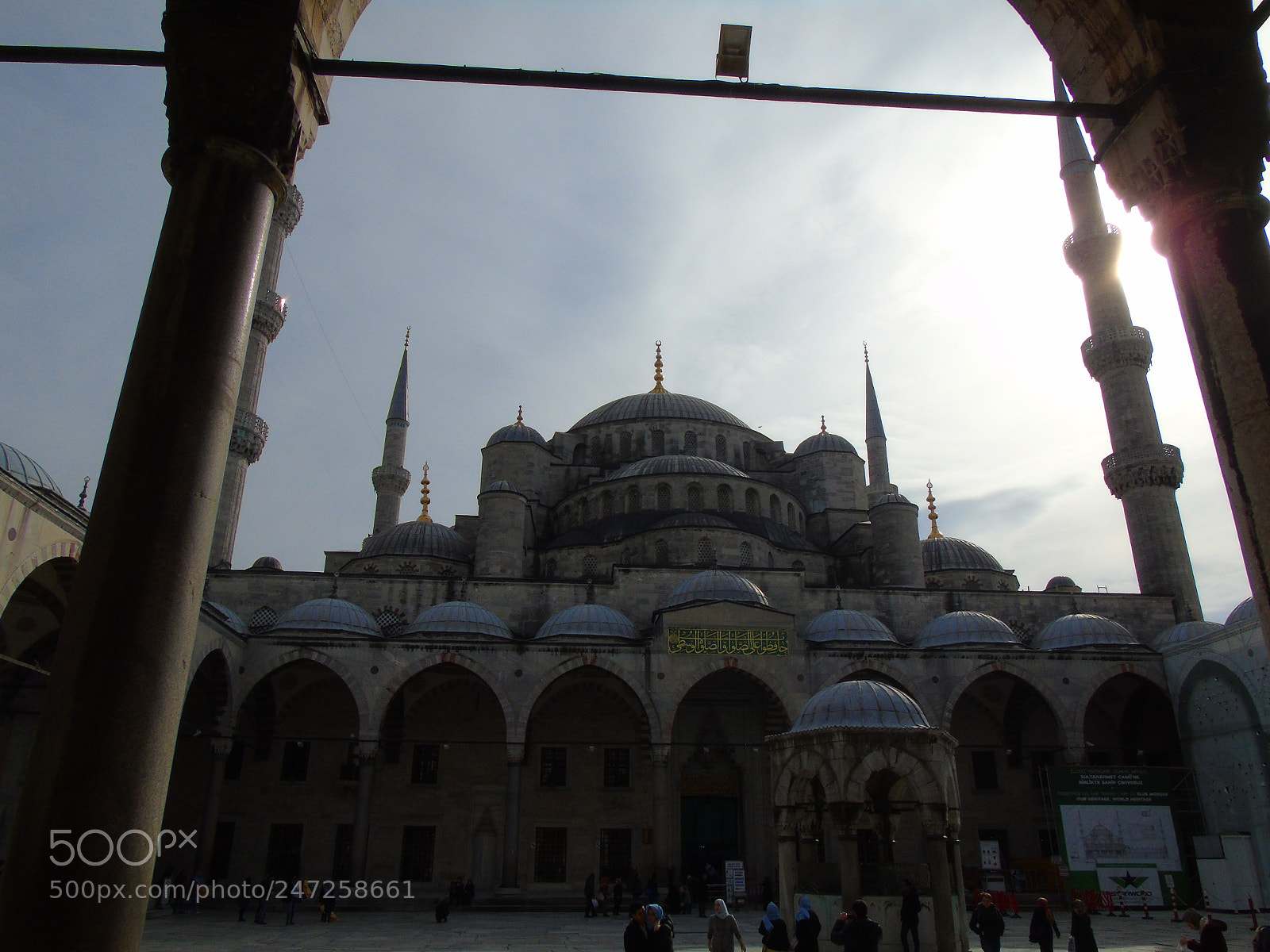 Sony Cyber-shot DSC-H400 sample photo. Sultan ahmet mosque photography