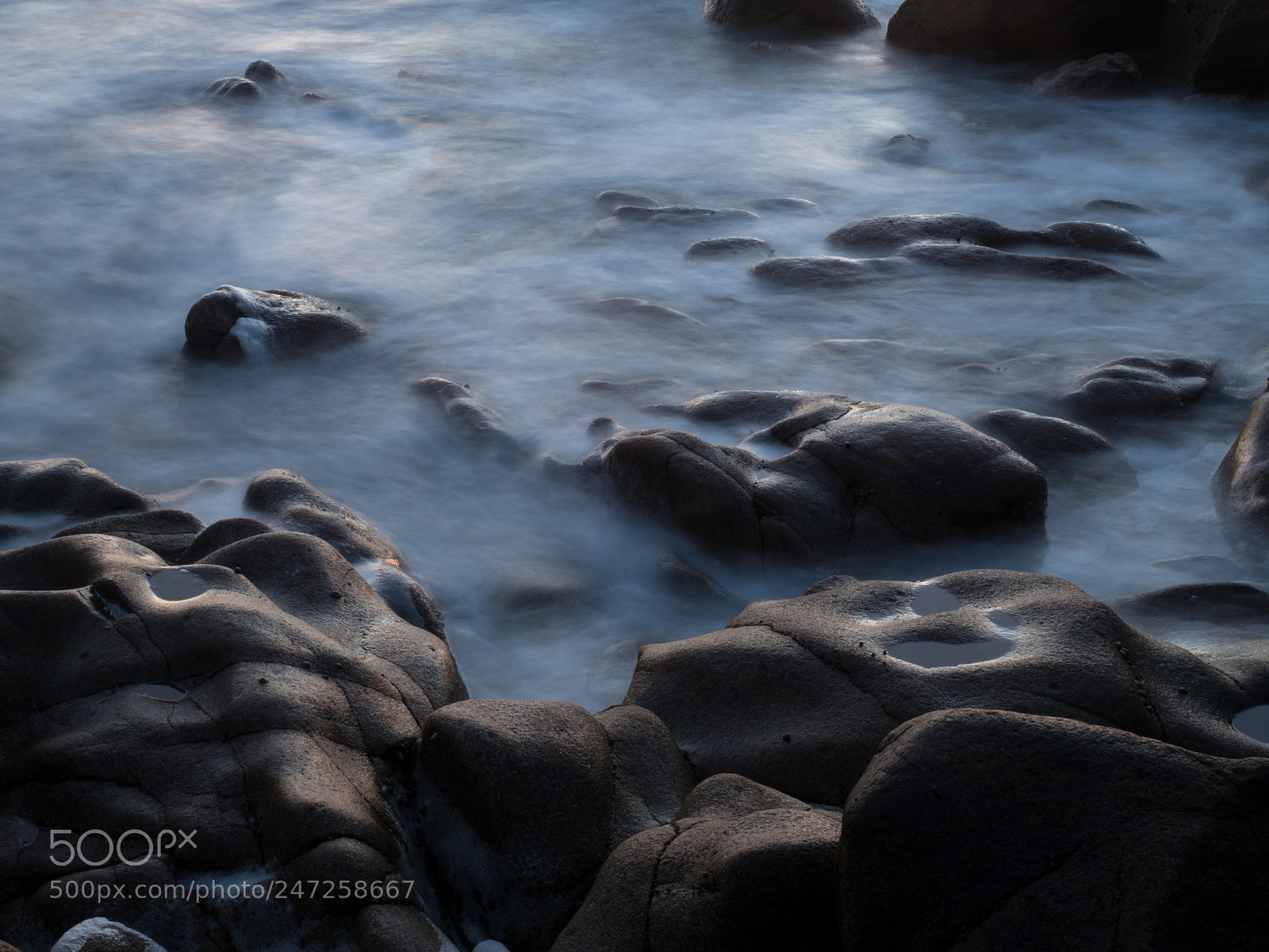 Panasonic Lumix DC-GH5 sample photo. Cloudy rocks photography