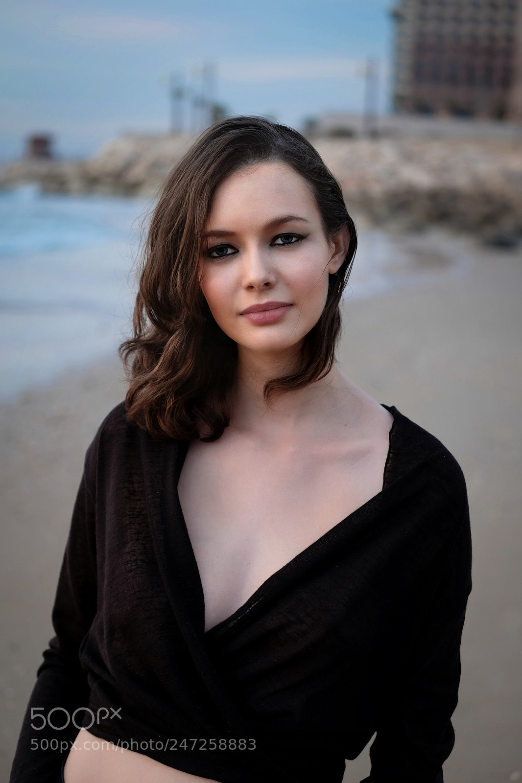 Fujifilm X-T1 sample photo. Evening  by the sea photography