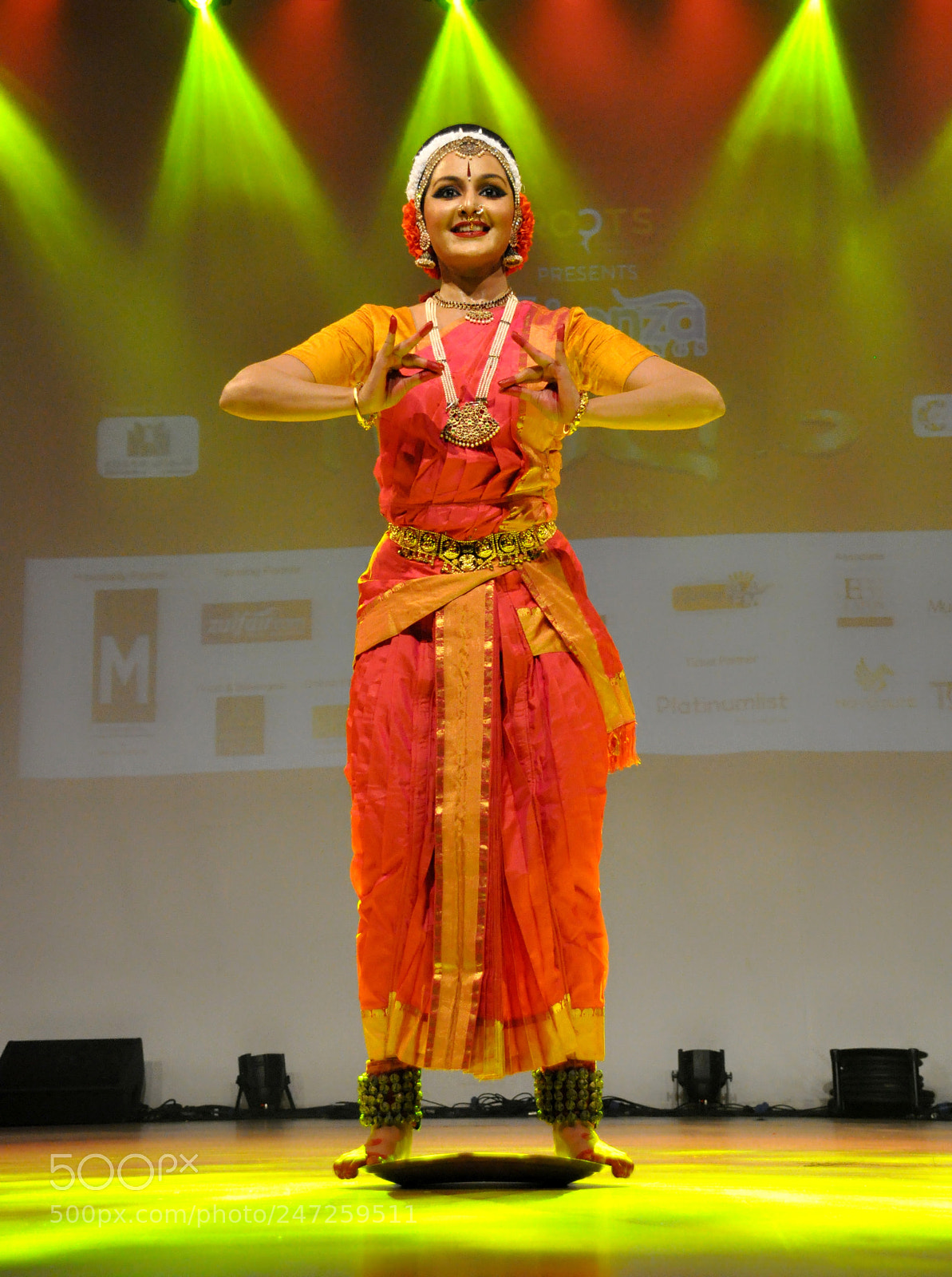 Nikon D90 sample photo. Indian classical dance photography