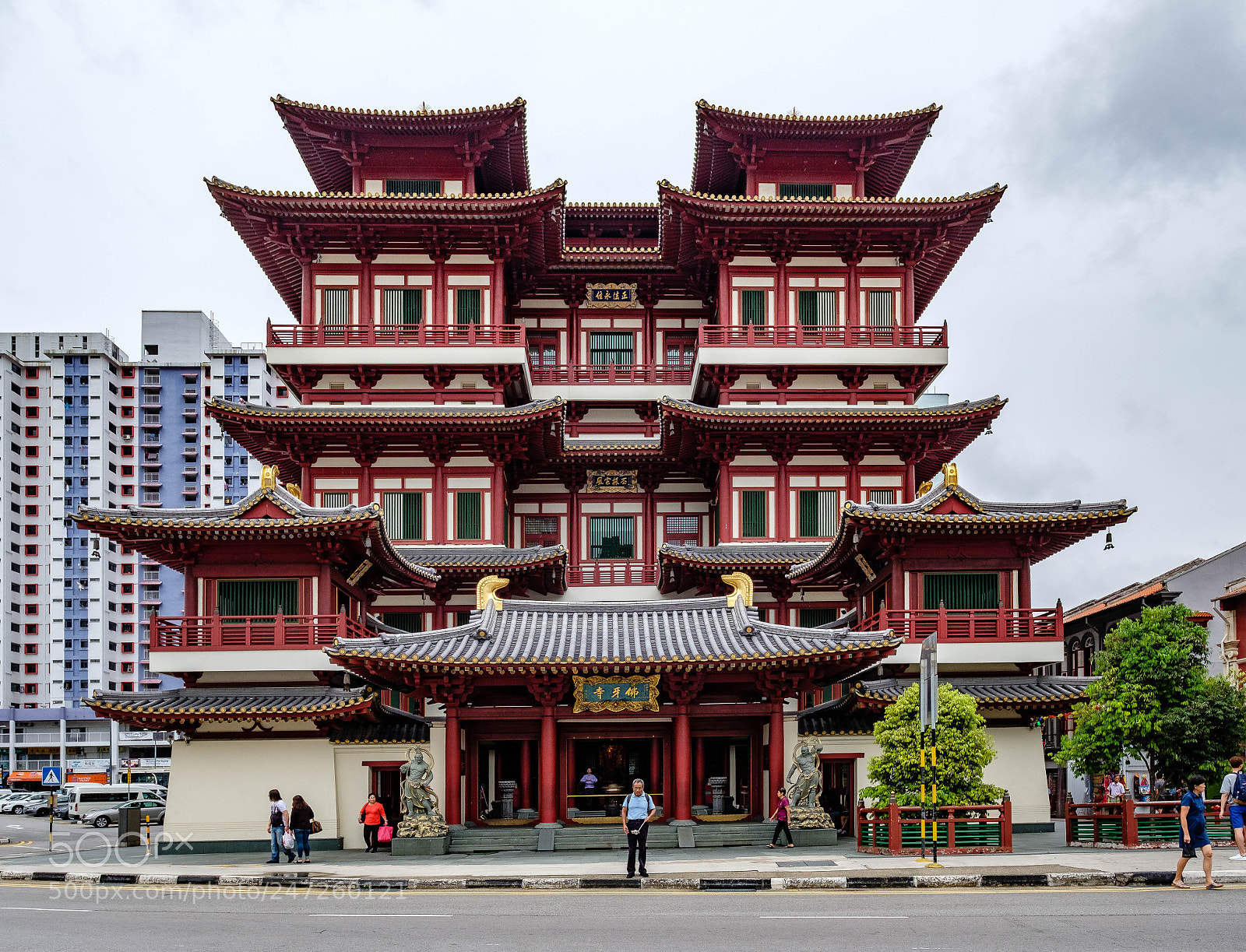 Fujifilm X-T2 sample photo. Budda tooth relic temple photography