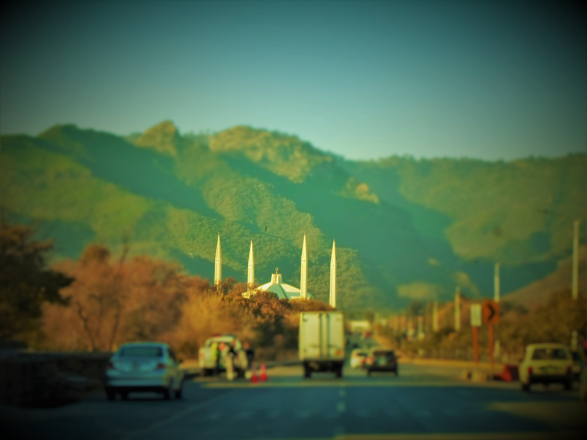 Samsung ST66 / ST68 sample photo. Near faisal mosque photography