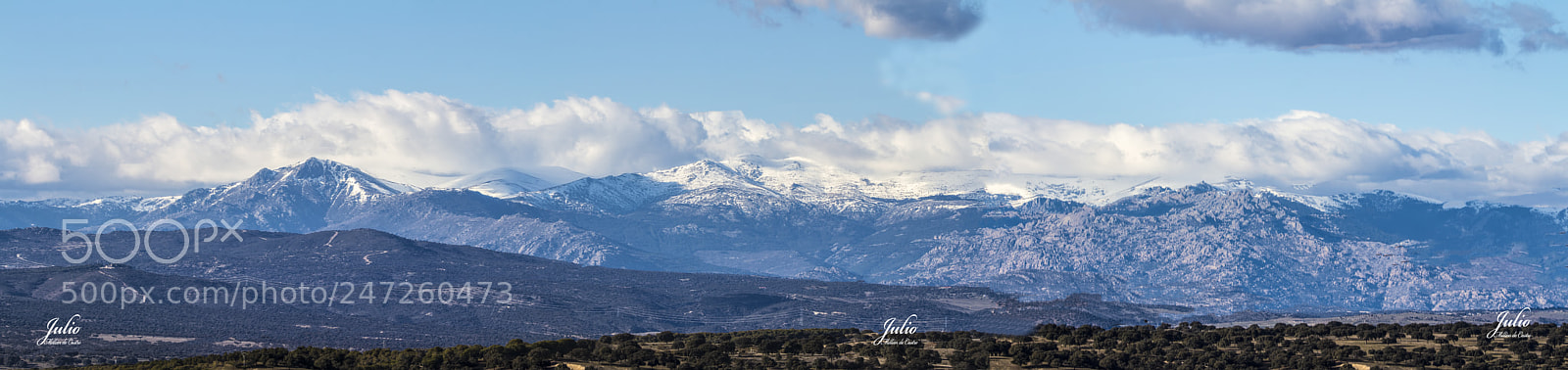 Canon EOS 650D (EOS Rebel T4i / EOS Kiss X6i) sample photo. Panorama guadarrama photography