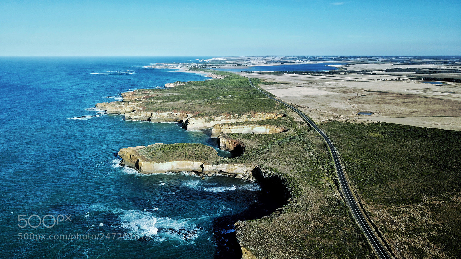 DJI FC220 sample photo. Great ocean road photography