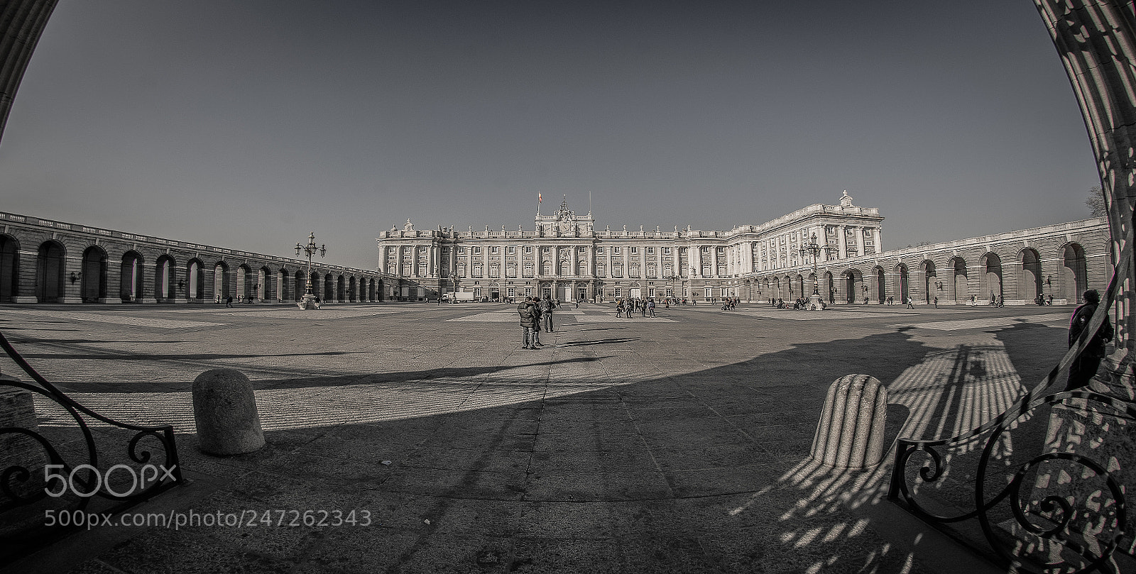 Nikon D7100 sample photo. Madrid. armería.. fisheye photography