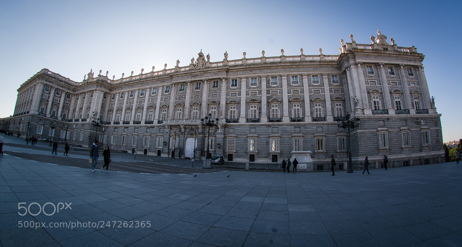 Nikon D7100 sample photo. Madrid. palace. fisheye ii photography
