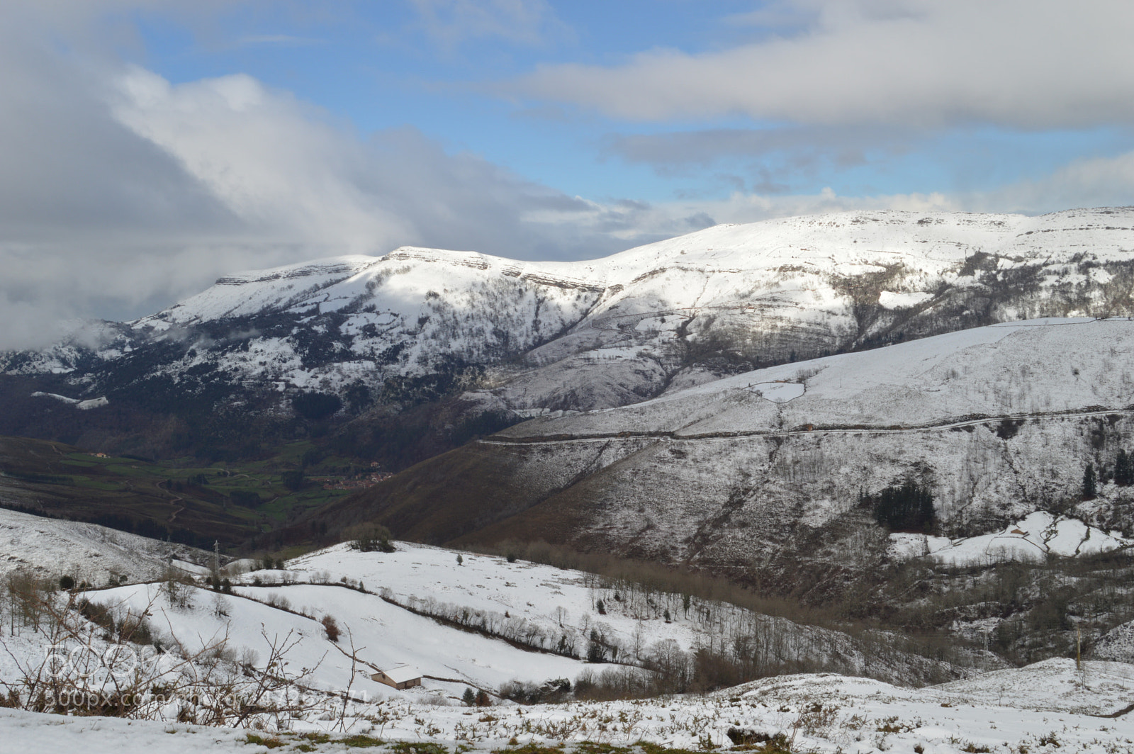 Nikon D3200 sample photo. Dia nevado photography