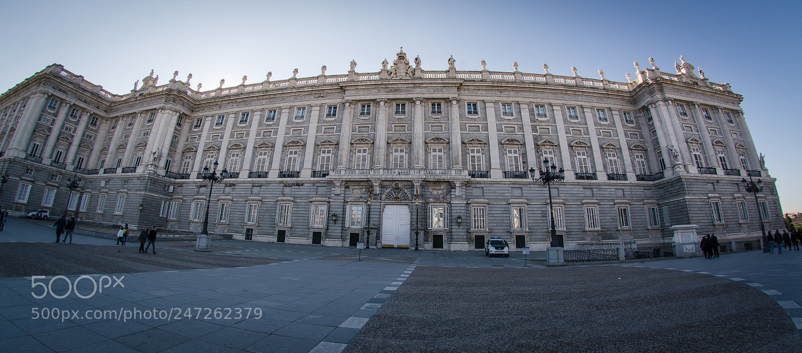 Nikon D7100 sample photo. Madrid fisheye photography