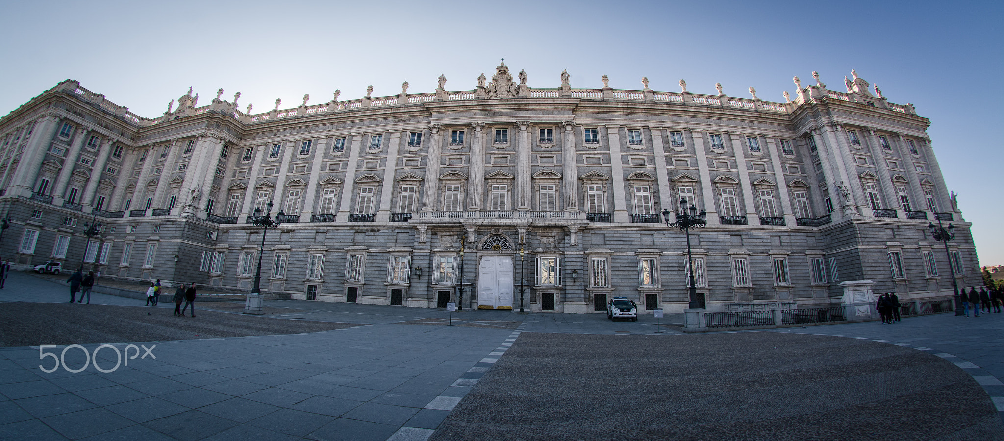Madrid fisheye