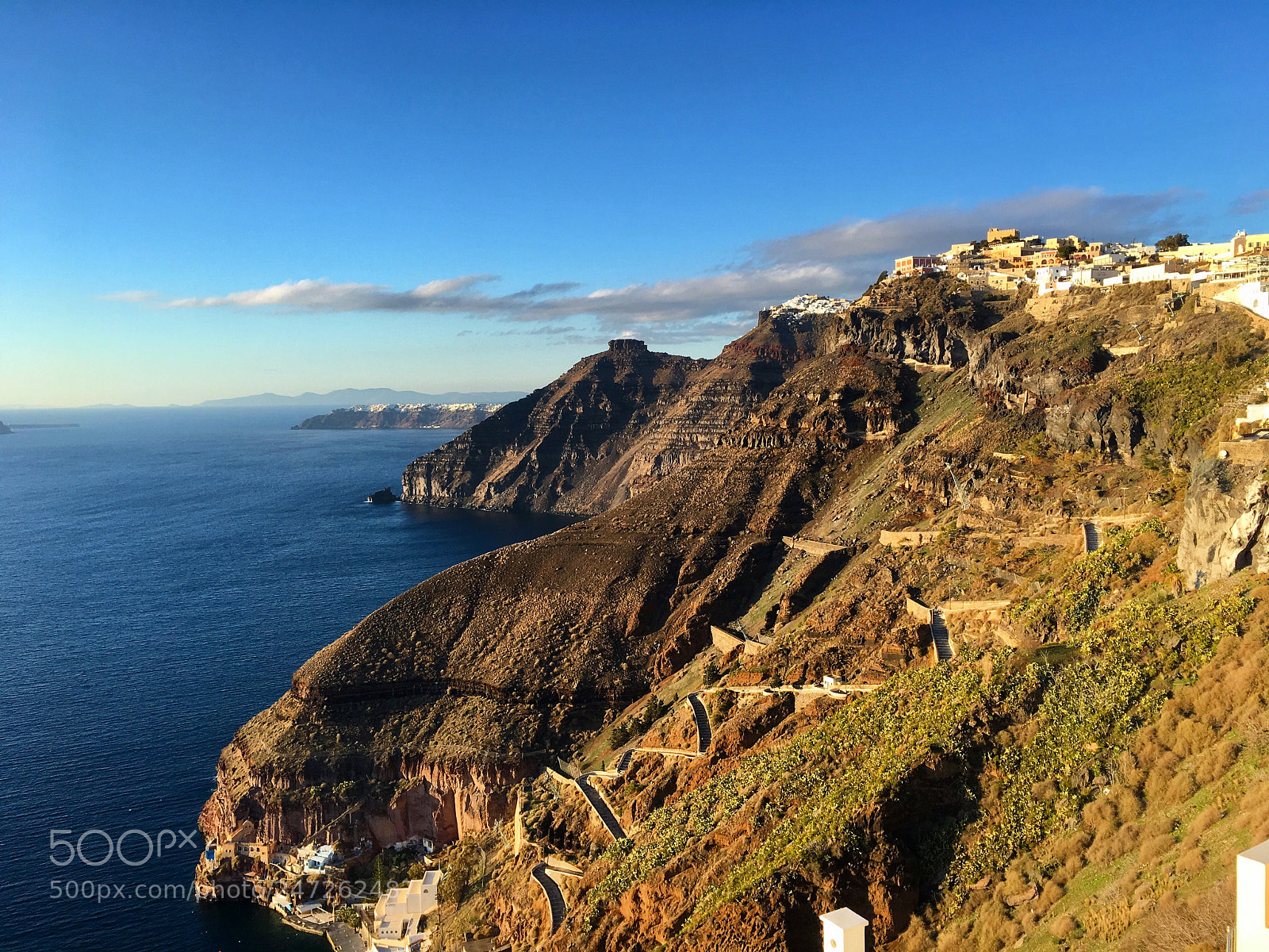 Apple iPhone 6s Plus sample photo. Santorini photography