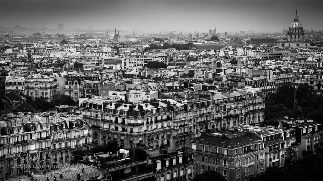 Nikon D7100 sample photo. Vu sur paris depuis photography