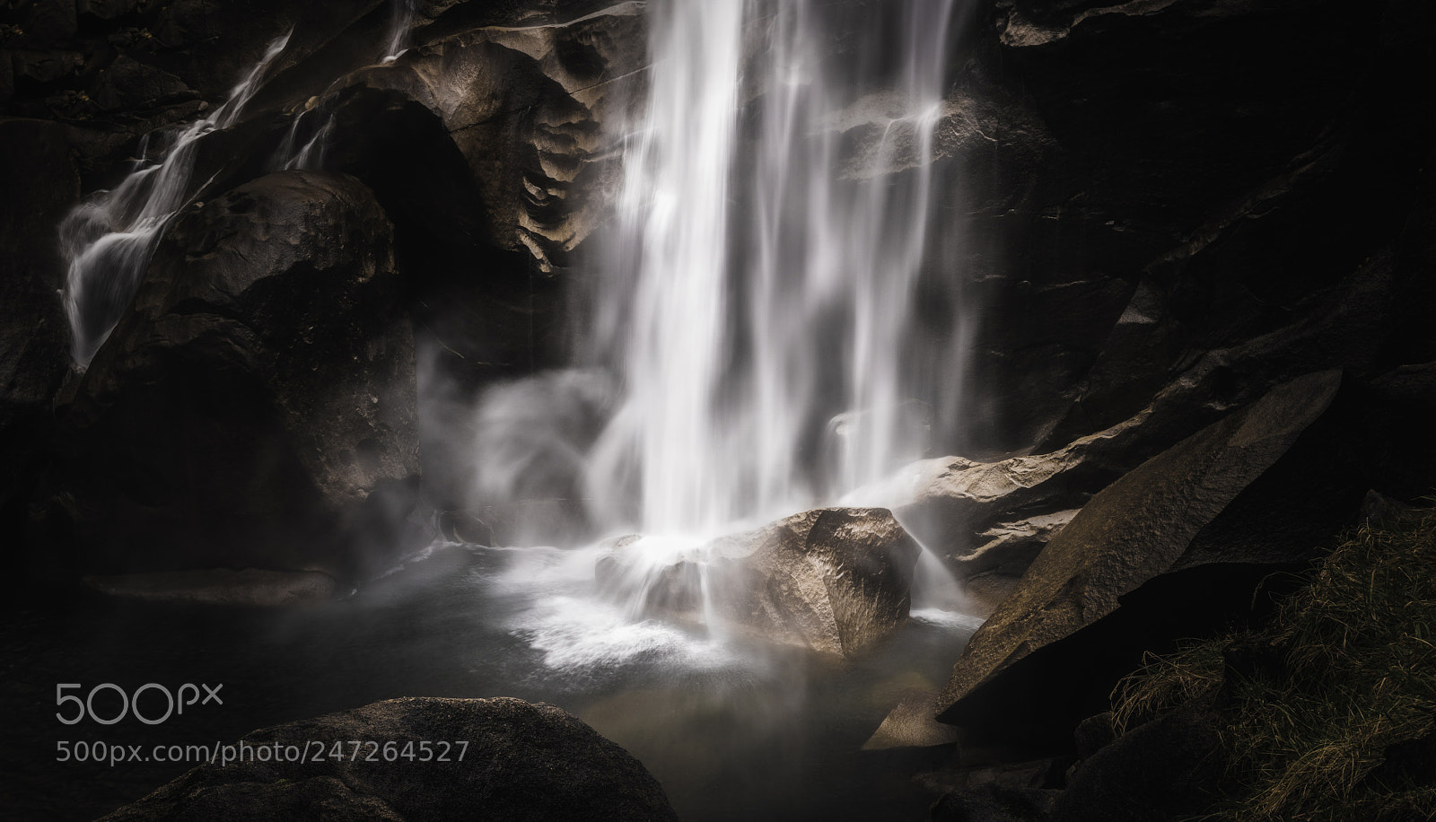 Nikon D850 sample photo. Base of the falls photography