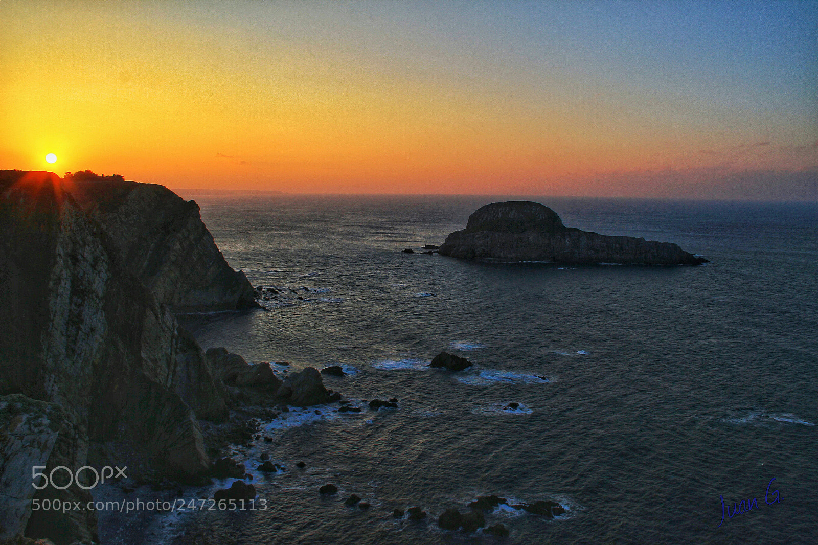 Canon EOS 7D sample photo. Atardecer en isla la photography