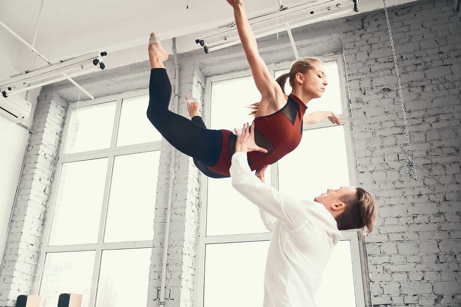 Sony a9 sample photo. Couple of ballet dancers photography