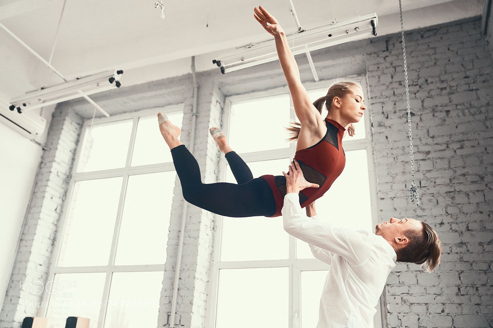 Sony a9 sample photo. Couple of ballet dancers photography