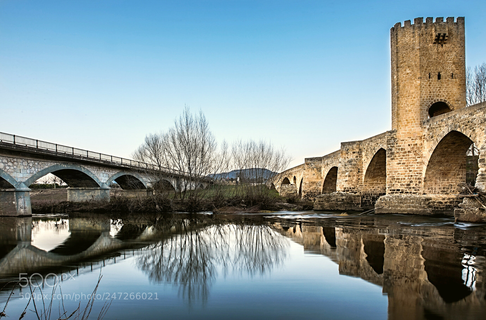 Nikon D810 sample photo. Old brigde new brigde...which photography