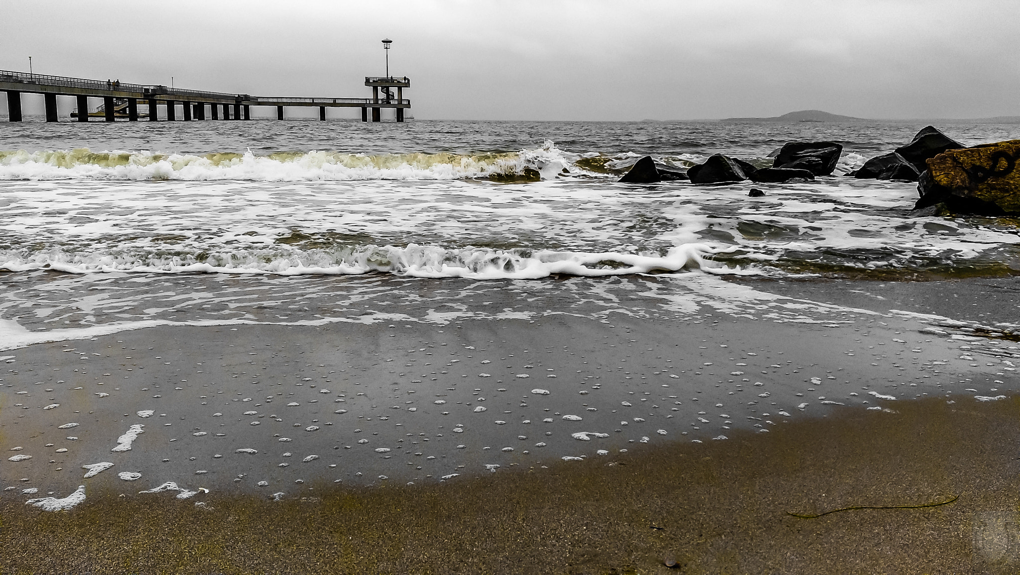 HUAWEI nova sample photo. Angry sea i photography