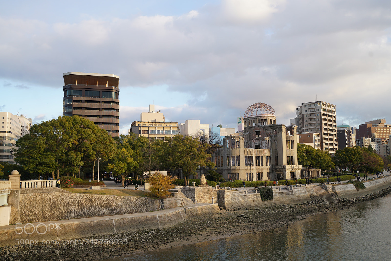 Sony a7R II sample photo. Hiroshima peace memorial park photography