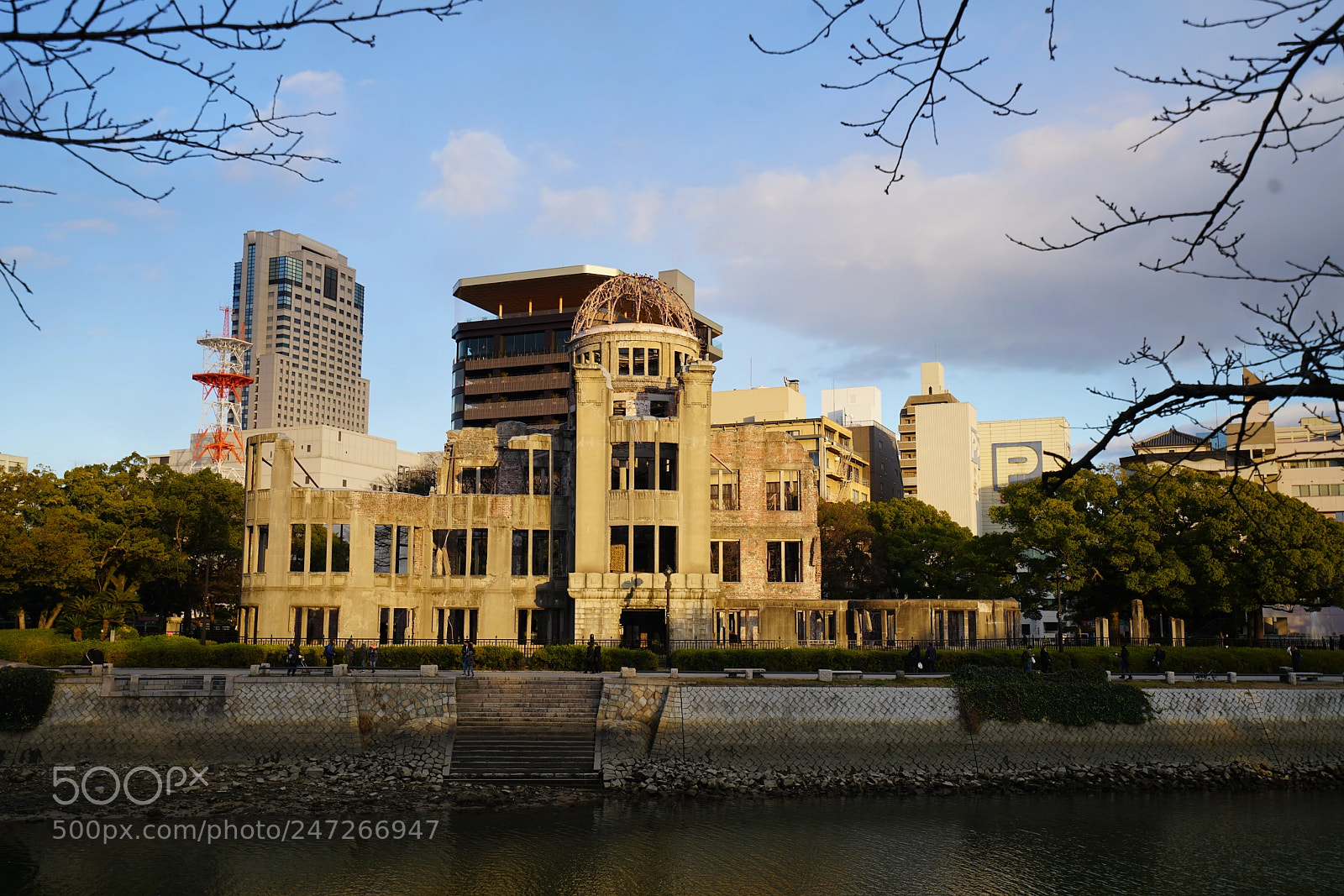 Sony a7R II sample photo. Hiroshima peace memorial park photography