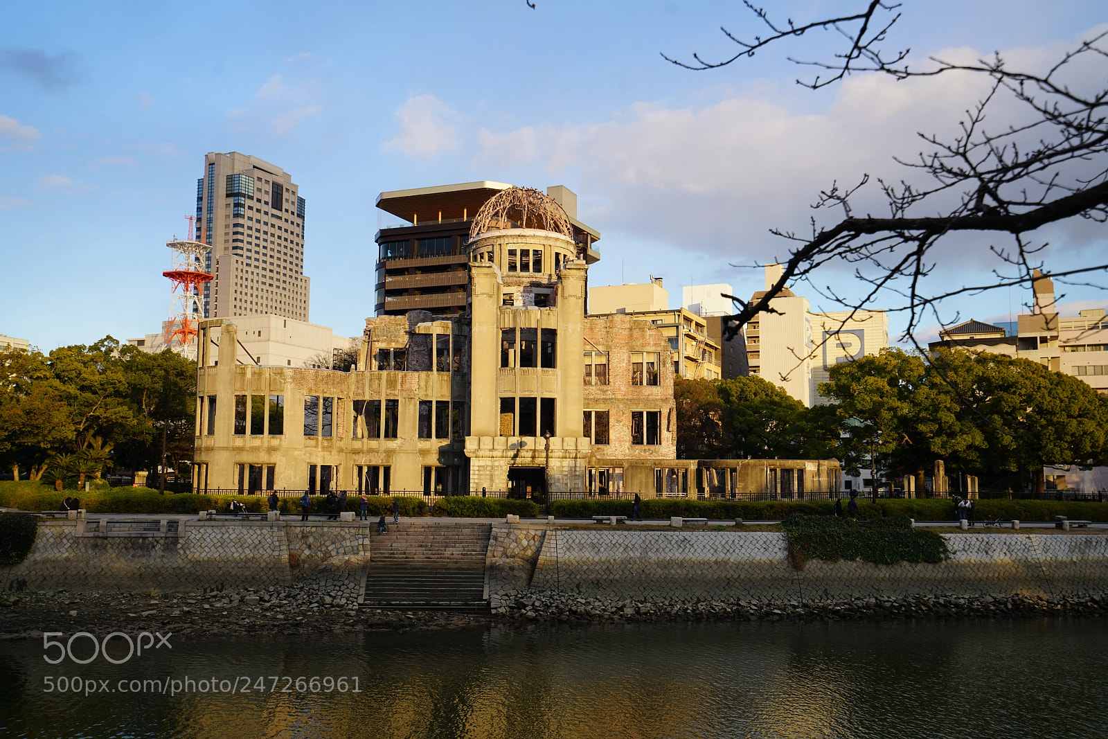 Sony a7R II sample photo. Hiroshima peace memorial park photography