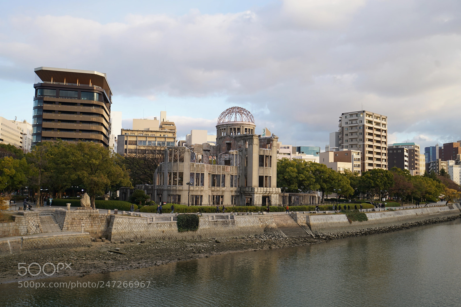 Sony a7R II sample photo. Hiroshima peace memorial park photography