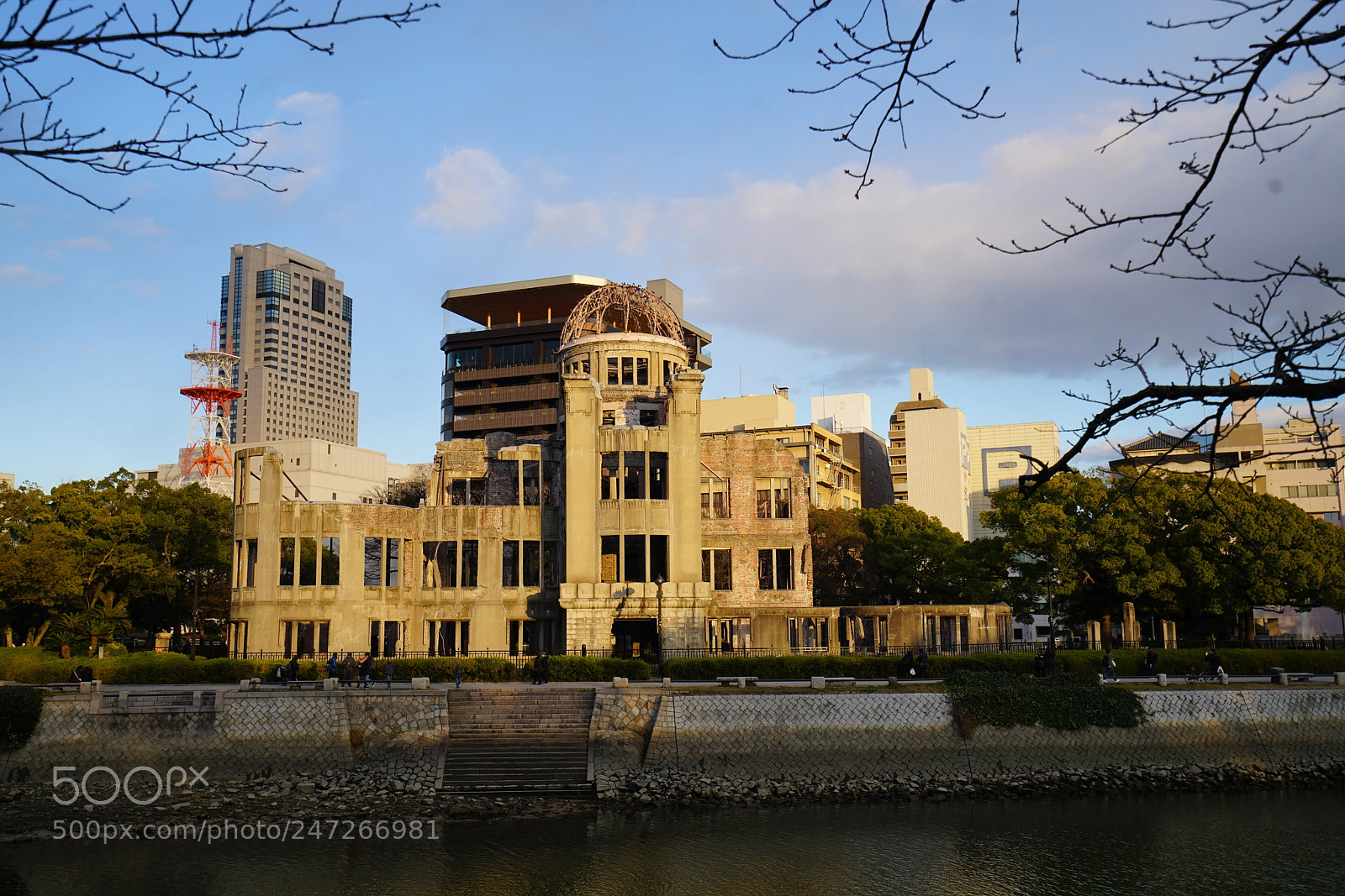 Sony a7R II sample photo. Hiroshima peace memorial park photography
