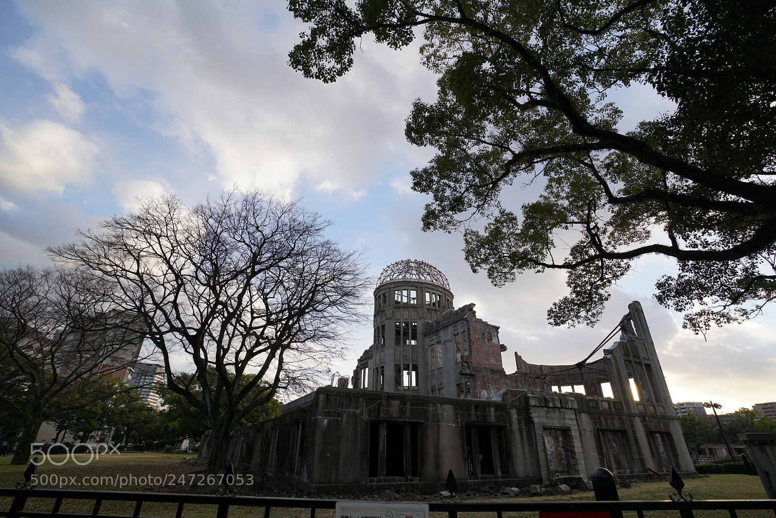 Sony a7R II sample photo. Hiroshima peace memorial park photography