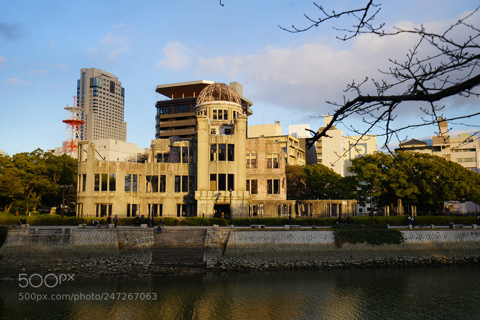 Sony a7R II sample photo. Hiroshima peace memorial park photography