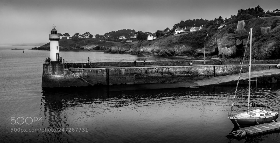 Nikon D7100 sample photo. Phare de belle ile photography