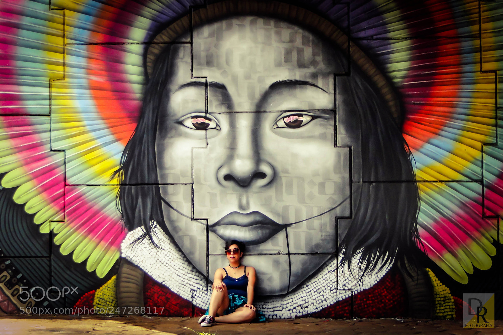 Sony Cyber-shot DSC-HX1 sample photo. The girl of colors photography
