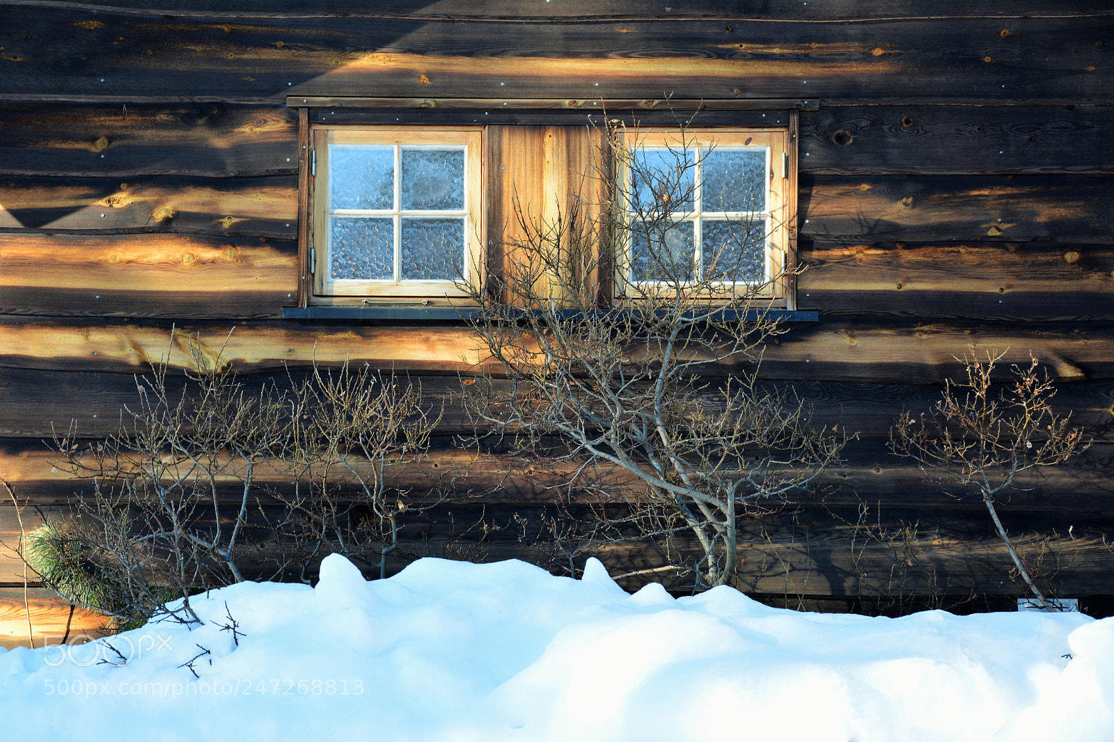 Nikon D5200 sample photo. Vinduer og snø photography