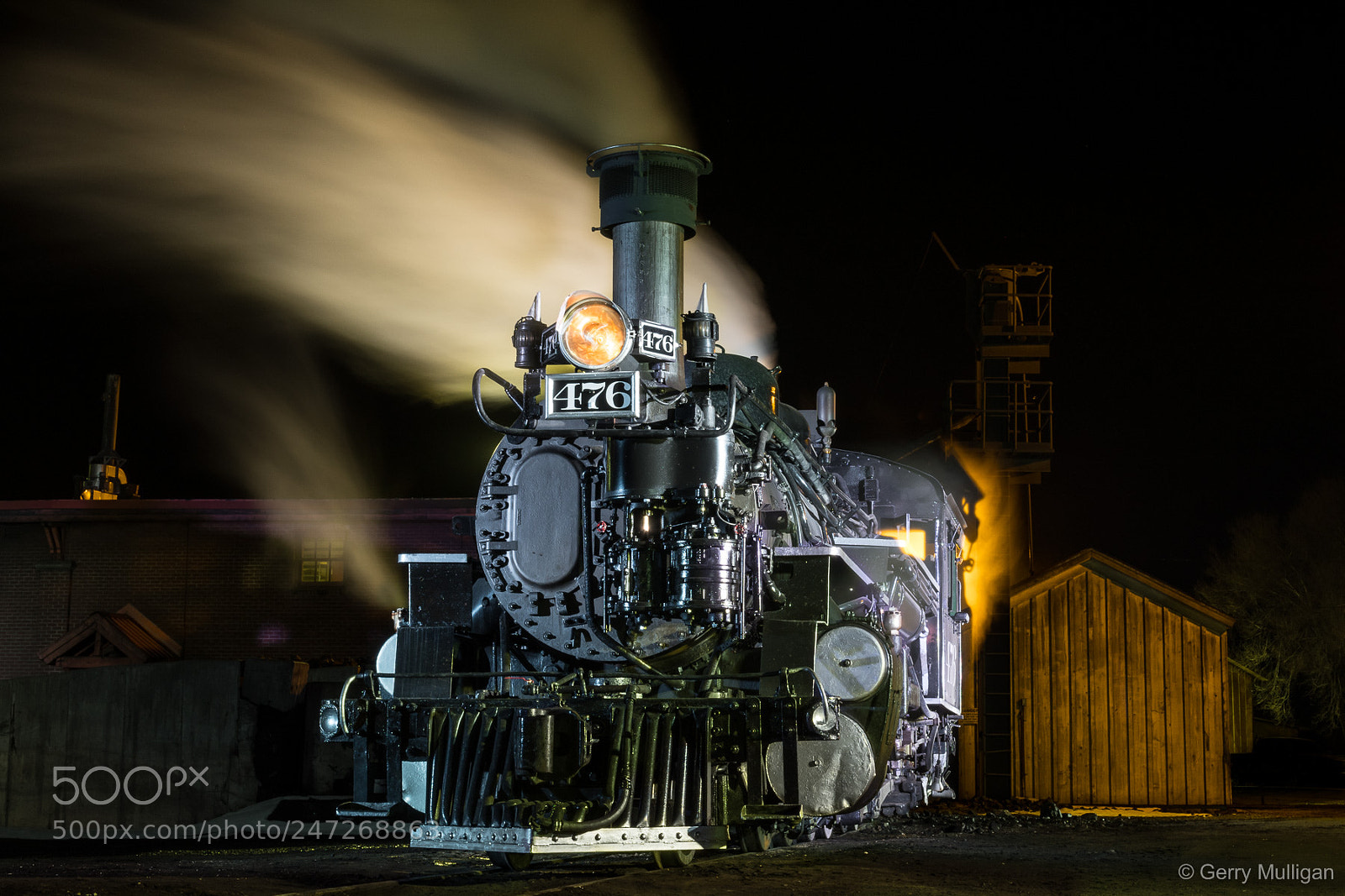 Nikon D500 sample photo. Night at the durango-silverton photography