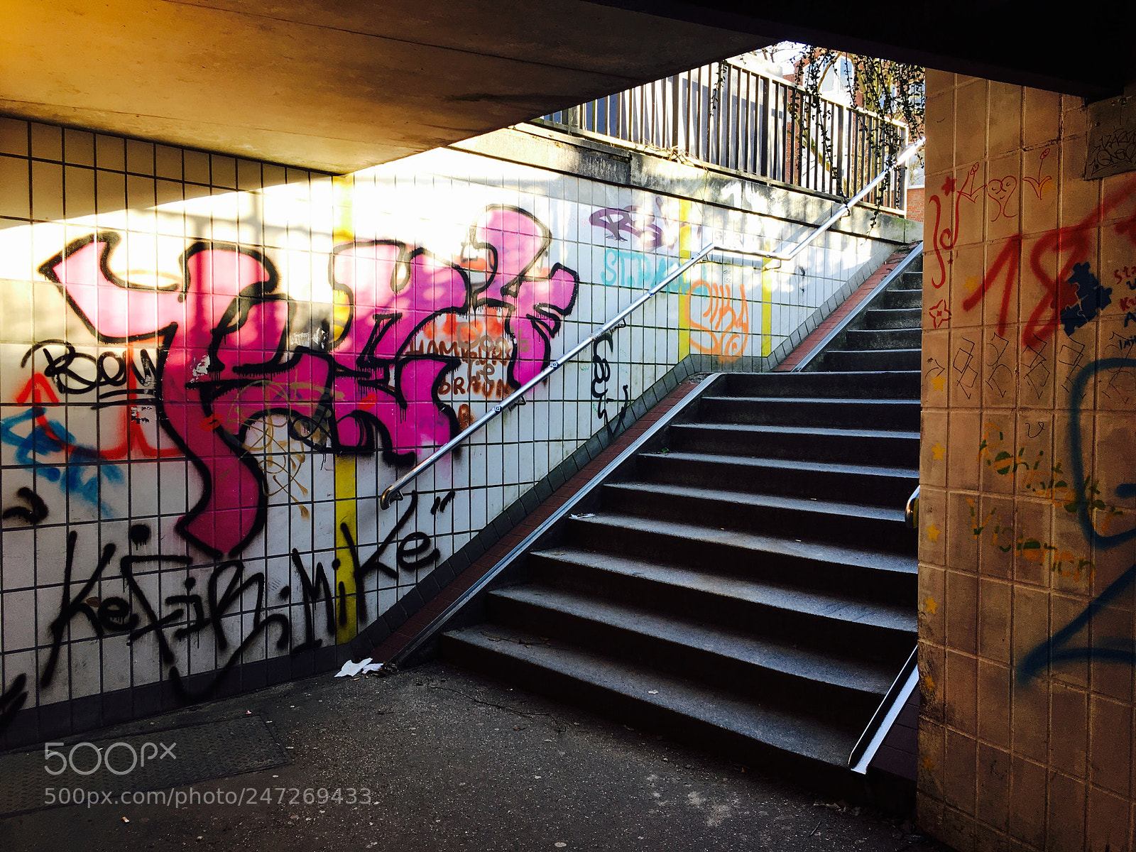Apple iPhone 6s sample photo. Underpass photography